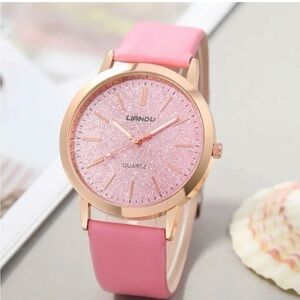 - NWT Landu Quartz Watch in Pink. Last one!